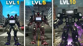 EVOLUTION OF NEW UPGRADED WHITE TRI-TITAN! - Skibidi Toilet In Garry's Mod