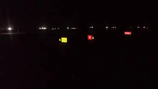Pengetesan lampu Center Line, Sign Box TGS dan Taxi di Yogyakarta International Airport