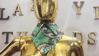How to make a Detachable Collar with Ankara fabric