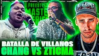 😈 BATALLA DE VILLANOS 😈 BLON REACCIONA A CHANG VS ZTICMA | FMS MÉXICO 🇲🇽