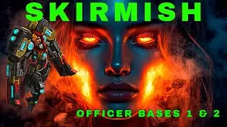 War Commander: Skirmish Officer Bases 1 & 2.