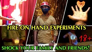 Mind Blowing Fire on Hand Tricks - Safe Science Experiments