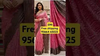 #GEORGETTE #silverline#saree