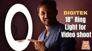 Digitek ring light -18 inches | Malayalam review | Lighting for video