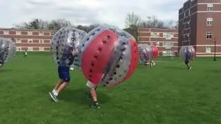 Bubble Soccer at Western New England University