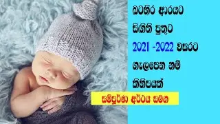 Western type Sinhala baby Boys names with meaning බටහිර ආරයට පුතුට 2021-2022ට ගැලපෙන සිංහල නම්