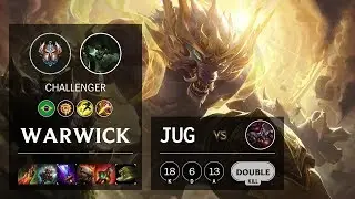 Warwick Jungle vs Shaco - BR Challenger Patch 10.9