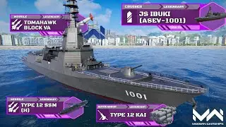 New Cruiser ! JS Ibuki (ASEV-1001) Gameplay | Modern Warships
