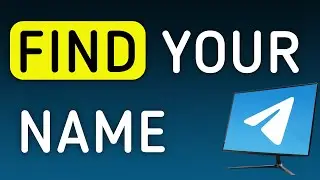 How To Find your Name On Telegram App On PC (New Update)