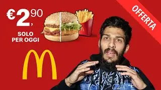 OFFERTA CRISPY MCBACON o MC CHICKEN a SOLI 2,90&euro; !!! 🍔🍟