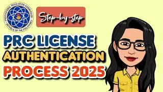 PRC License Authentication Process Step-by-step