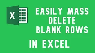 Легкое удаление пустых строк в видео Excel #excel #пустыестроки #электроннаятаблица #exceltutoria...