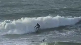 Cold water waves.