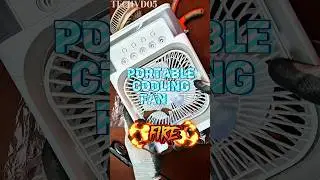 🆒️PORTABLE MINI COOLING FAN & AC FOR SUMMER #GADGET #SUMMER #NOTIFICATION #MINI #COOLING #miniac #yt