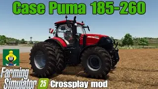 Case Puma 185-260 / FS25 crossplay mod