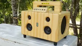 DIY Bluetooth Speaker with DSP Amplifier