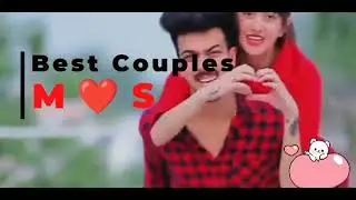 M S Name lovers cute couples ❤️ love status video comments your name