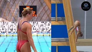 Katrina Young | Highlights | Women's diving | 10M Platform #diving #sports