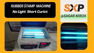Rubber Stamp making machine repair