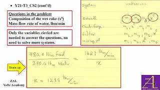 Solution of Problems Involving Material Balance on Multiple Units Chemical Processes, Part 1