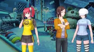 Digimon Story: Cyber Sleuth [Chapter 15 - Part 28] - Yuuko and Yuugo (60fps)