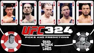 UFC 324 Main Card Picks / Read Betwwen the Lines