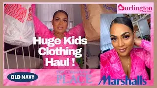 *HUGE* KIDS SUMMER INTO FALL CLOTHING HAUL || WHAT I BOUGHT FOR MY KIDS!