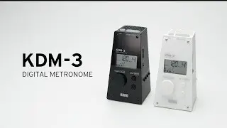 KORG KDM-3 - The compact, powerful metronome with a classic design