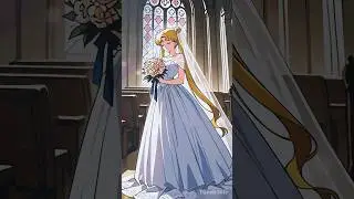 Usagi Tsukino's Wedding #sailormoon #anime #manga