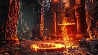 Dwarven Blacksmith Ambience 🔨 | Forging Sounds for Focus & Motivation (1 Hour)