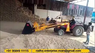 Telescopic Loader || Husk Loading || Bullindia || TA