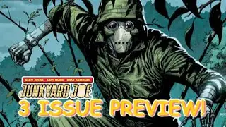 JunkYard Joe 3 Issue Comic Book PREVEW - From The Pages Of Geiger