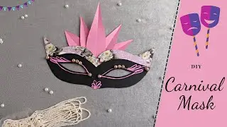 Beautiful Carnival Mask | DIY: Masquerade Mask
