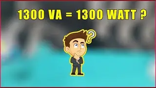 BENARKAH DAYA RUMAH 1300 VA = 1300 WATT ?