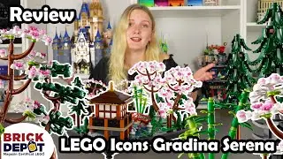 Review LEGO Icons Grădina Serenă 10315