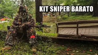 KIT BARATO ‼️  PARA SER SNIPER !! M24 STORM ROSSI + GHILLIE BARATINHO !! ENTRE HOJE PARA O AIRSOFT
