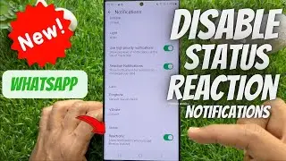 How to Disable WhatsApp Status Reaction Notifications