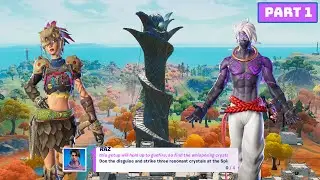 ALL SPIRE CHALLENGES (Part 1)! Full Questline - Raz Glyph Master [Fortnite Season 6]