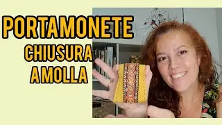 Come si usa la chiusura a molla per portamonete, astucci e portatrucco. collaborazione #CRASPIRE
