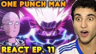 BOROS É INSANO!! SAITAMA ATACA! - React One Punch Man EP. 11 DUBLADO Temporada 1 REACTION