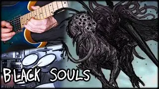 [Black Souls OST] Black Knight Lindamea | Black Trial Theme (Guitar + Drum Collaboration Cover)