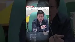 Sen. Marcoleta Pinangaralan ang DOJ sa Isyu ng ICI Independence