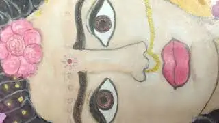 💕💕#Radha drawing 💕#tranding 💕#youtubeshorts #The secret Enchanting Artist 
