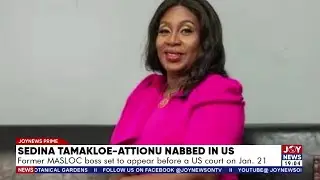 Sedina Tamakloe-Attionu Nabbed in US: Former MASLOC boss set to appear before a US court on Jan. 21