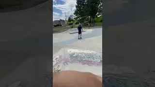 Adult Pennyboard Practice