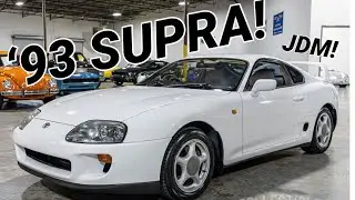 CLEAN JDM 1993 Toyota Supra Review - Collectible Motorcar of Atlanta