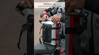 Dry Bag 8L 100% waterproof motorcycle Tailbag | Different mounting positions | ViaTerra Gear