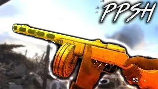 Cod WW2, PPSH-41 gold skin gameplay