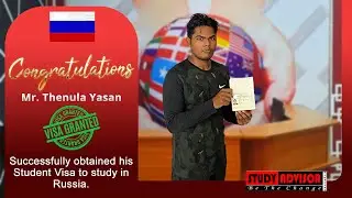 A Successful Russian Visa Process done by Team Study Advisor 🇷🇺
