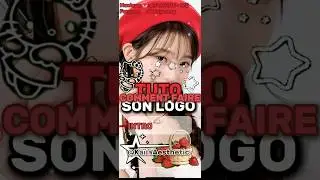 TUTO comment faire SON LOGO 🍓 #KPOP #CAPCUT #MONTAGE #LOGO #TUTO #AESTHETIC #CUTE #EDIT